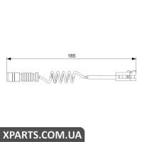 Датчик зносу гальмівних колодок BOSCH 1987473007