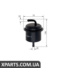 Топливний фільтр 5986 SUZUKI Grand Vitara 20i 98-08 Bosch 0450905986