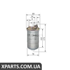 Фільтр топл. SEAT VW 1.4 1.9TDI Bosch 0450906322