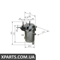 Фільтр паливний Bosch 0450907011
