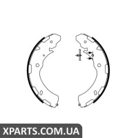 Гальмівні колодки, к-кт. BOSCH 0986487758