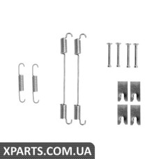 Комплектуючі, гальмівна колодка BOSCH 1987475316