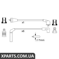 B248 Провід високої напруги 7шт. CHRYSLER Voyager 33/38i90-00 DODGE Caravan Bosch 0986357248