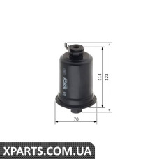 Паливний фiльтр 0221 TOYOTA RAV4AvensisCamry 18i-22i 91-03 Bosch 0986450221