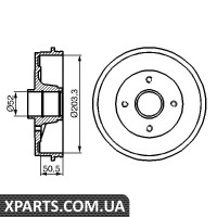 Барабантормозний Bosch 0986477120