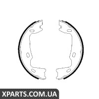 Щоки гальмівні задн. OPEL Astra F Vectra AB Omega AB Bosch 0986487214