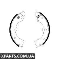 Щоки гальмівні SUNNY 14002000D B13N14 90-ALMERA 180x32 к.к Bosch 0986487578