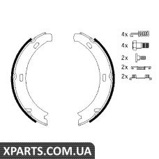 DB Щеки ручного тормозаW210 Bosch 0986487584