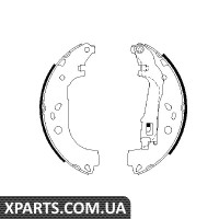 Гальмівні колодки Bosch 0986487717