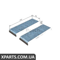 Фільтр салону FILTER+ Bosch 0986628505