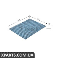 Фiльтр салону Bosch 0986628507