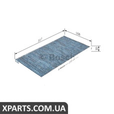 Фiльтр салону Bosch 0986628518