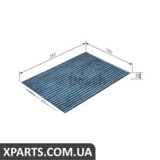 Filter+ Фильтр салона антиалергенный Bosch 0986628524