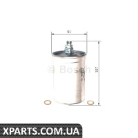 Фільтр паливний Bosch 0986AF8093