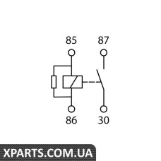 Малогабаритне реле 12V 70A кратн. 10 шт Bosch 0986AH0082