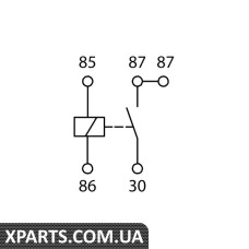 Pеле 12 V 30A кратн. 10 шт Bosch 0986AH0250