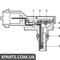 Датчик давления NISSAN, RENAULT, OPEL, DACIA BOSCH 0281002593