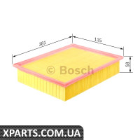 S9079 Фільтр повітряний OPEL Kadett 16D Record RENAULT VOLVO 11558381 Bosch 1457429079