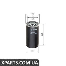 Фільтр паливний DAF Bosch 1457429675