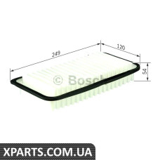 S3972 Фільтр повітряний TOYOTA 13/15i Yaris Yaris Verso 9912054249 Bosch 1457433972