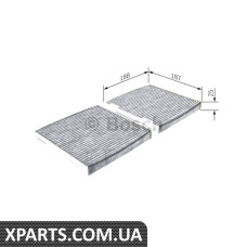 R2542 BMW Фільтр салону вугілля F25 Bosch 1987432542