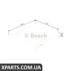 1987435065 Bosch ФИЛЬТР В СБОРЕ CABINAIR