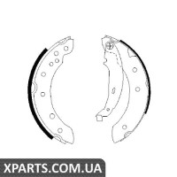 Гальмівні колодки, к-кт. BOSCH 0986487585