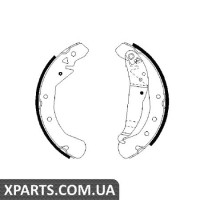 Гальмівні колодки, к-кт. BOSCH 0986487658