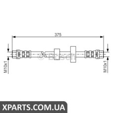 Тормозной шланг BOSCH 1987476698