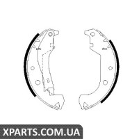 Гальмівні колодки, к-кт. BOSCH 0986487626