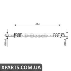 Тормозной шланг BOSCH 1987476295