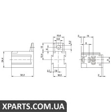 Коpпус pазъема Bosch 3334485045