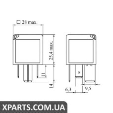 Блок управления, время накаливания BOSCH 0986332001