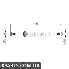 Тормозной шланг BOSCH 1987476415