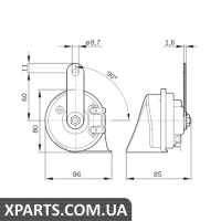 Звуковий сигнал BOSCH 9320335007