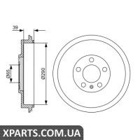 Гальмівний барабан BOSCH 0986477152
