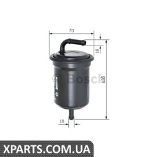 Паливний фільтр BOSCH 0986450106