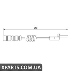 Датчик зносу гальмівних колодок BOSCH 1987474969