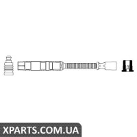 Провід запалювання BOSCH 0356912950