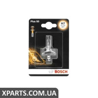 Автомобільна лампа H7 Plus 50 12V sB BOSCH 1987301042