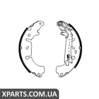 Гальмівні колодки, к-кт. BOSCH 0986487703