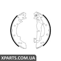 Гальмівні колодки, к-кт. BOSCH 0986487013