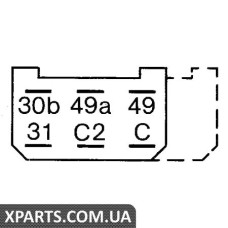 Прерыватель указателей поворота BOSCH 0335215154