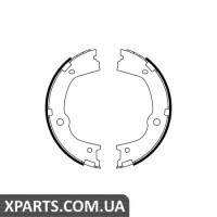 Гальмівні колодки барабанні, к-кт. BOSCH 0986487776