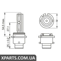 Автомобільна лампа BOSCH 1987302903