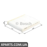 Фільтр, повітря у внутрішньому просторі BOSCH 1987432228