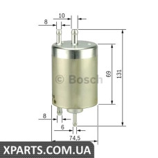 Паливний фільтр BOSCH 0450915001