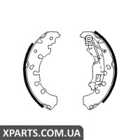 Гальмівні колодки, к-кт. BOSCH 0986487702