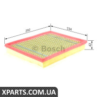 S0013 Фільтр повітряний OPEL Astra G/H 13/17CDTI 04- Bosch F026400013