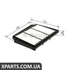 S0163 Фильтр воздушный Lacetti 14-18 2004-Nubira 16-18 2003- Bosch F026400163